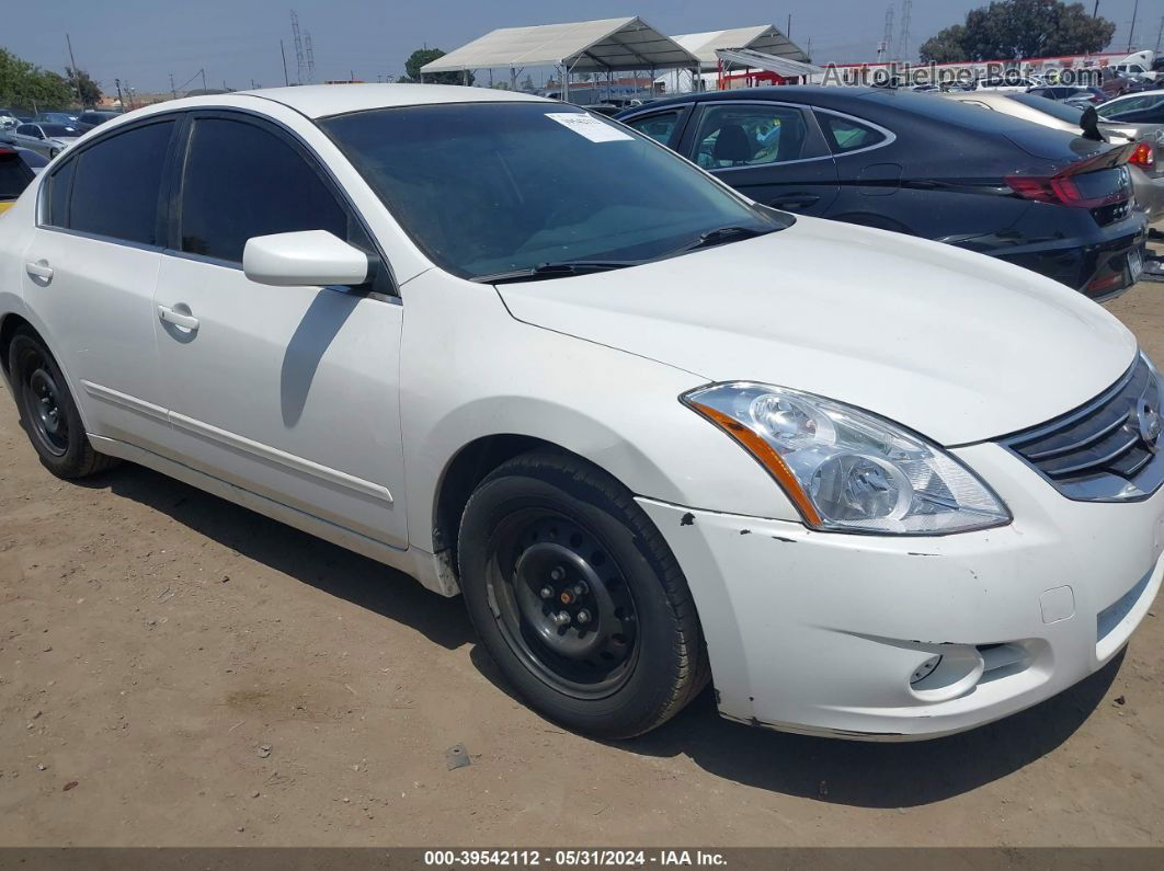 2011 Nissan Altima 2.5 S White vin: 1N4AL2AP7BN406274