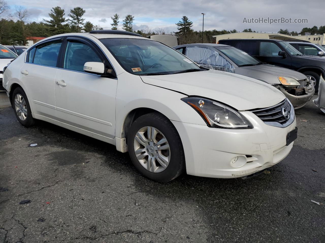 2011 Nissan Altima Base White vin: 1N4AL2AP7BN453448