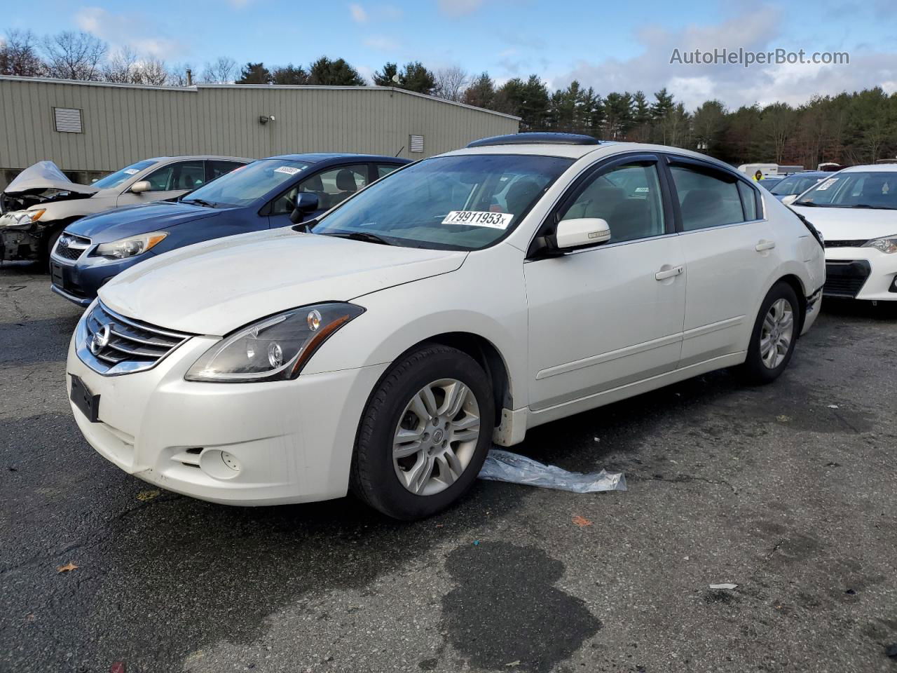 2011 Nissan Altima Base White vin: 1N4AL2AP7BN453448