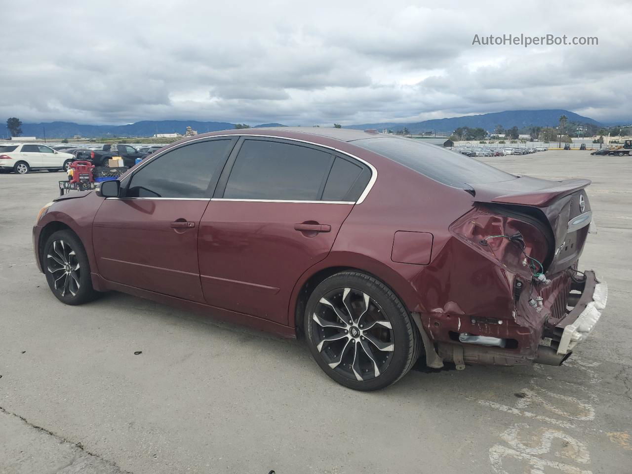 2011 Nissan Altima Base Burgundy vin: 1N4AL2AP7BN463218