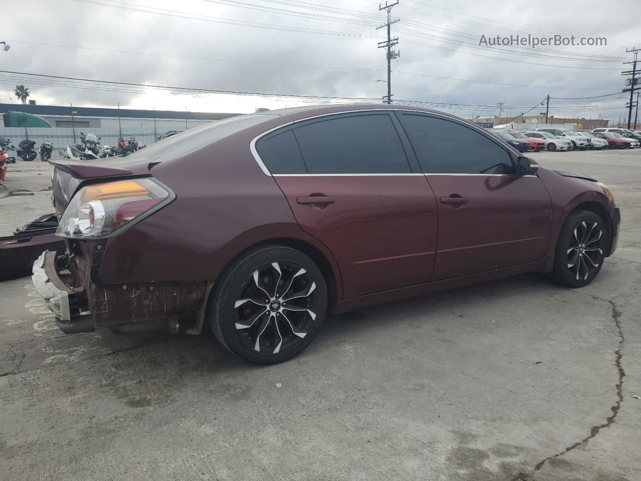 2011 Nissan Altima Base Burgundy vin: 1N4AL2AP7BN463218