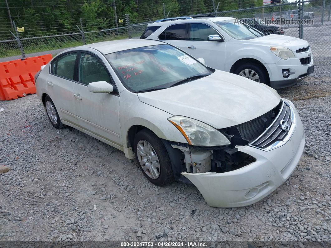 2011 Nissan Altima 2.5 S White vin: 1N4AL2AP7BN493853