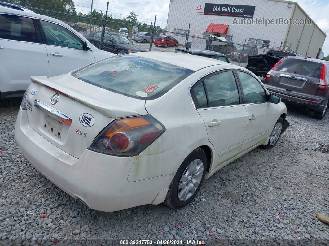 2011 Nissan Altima 2.5 S White vin: 1N4AL2AP7BN493853