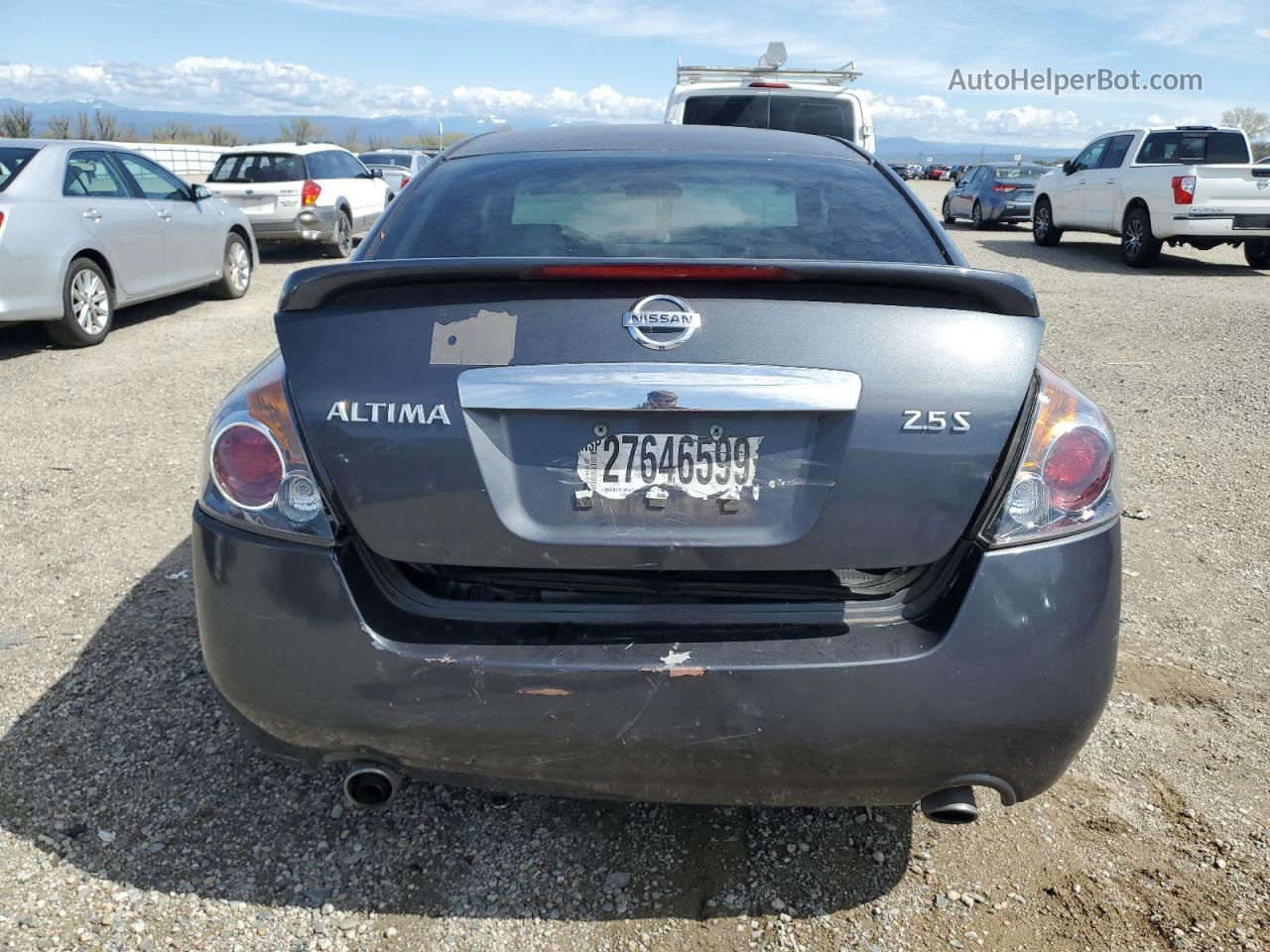 2011 Nissan Altima Base Gray vin: 1N4AL2AP7BN508481