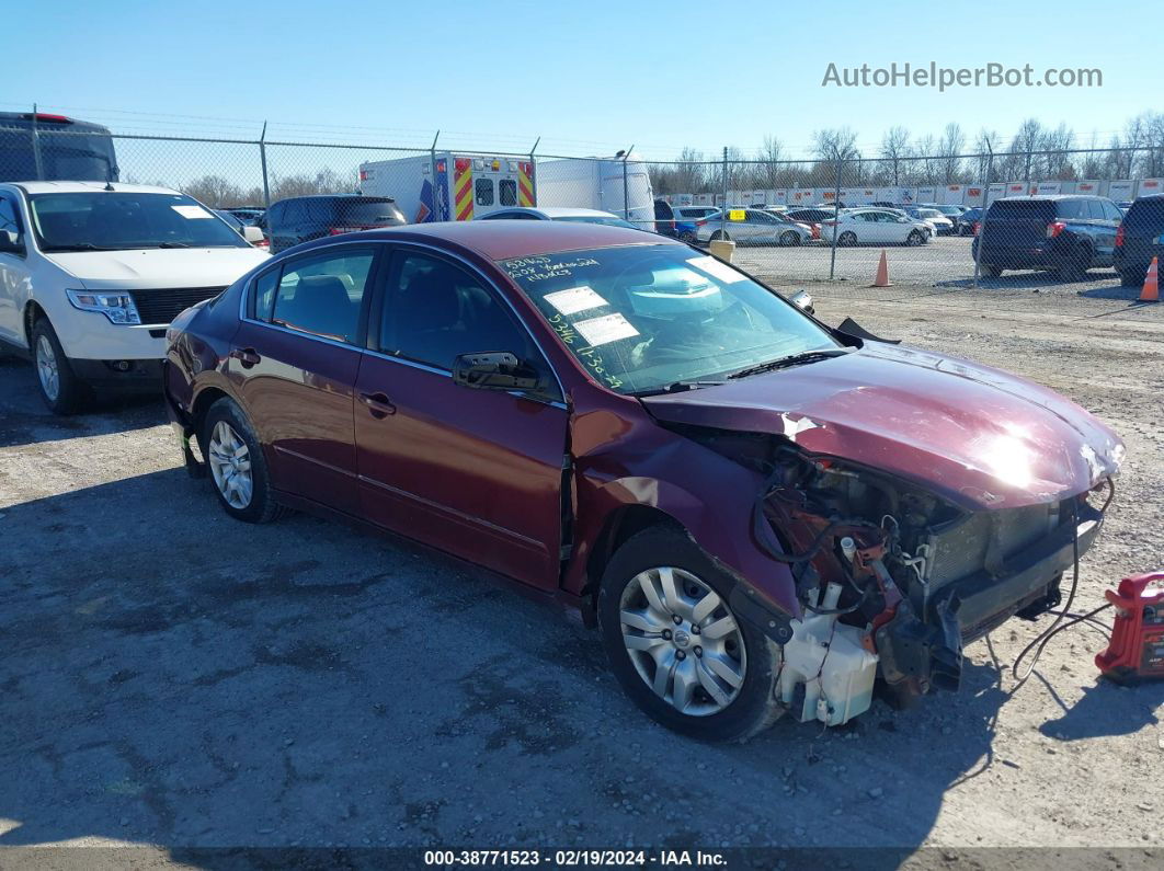 2011 Nissan Altima 2.5 S Maroon vin: 1N4AL2AP8BC122499