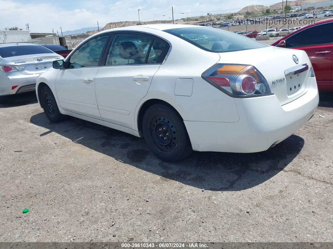 2011 Nissan Altima 2.5 S White vin: 1N4AL2AP8BC129873