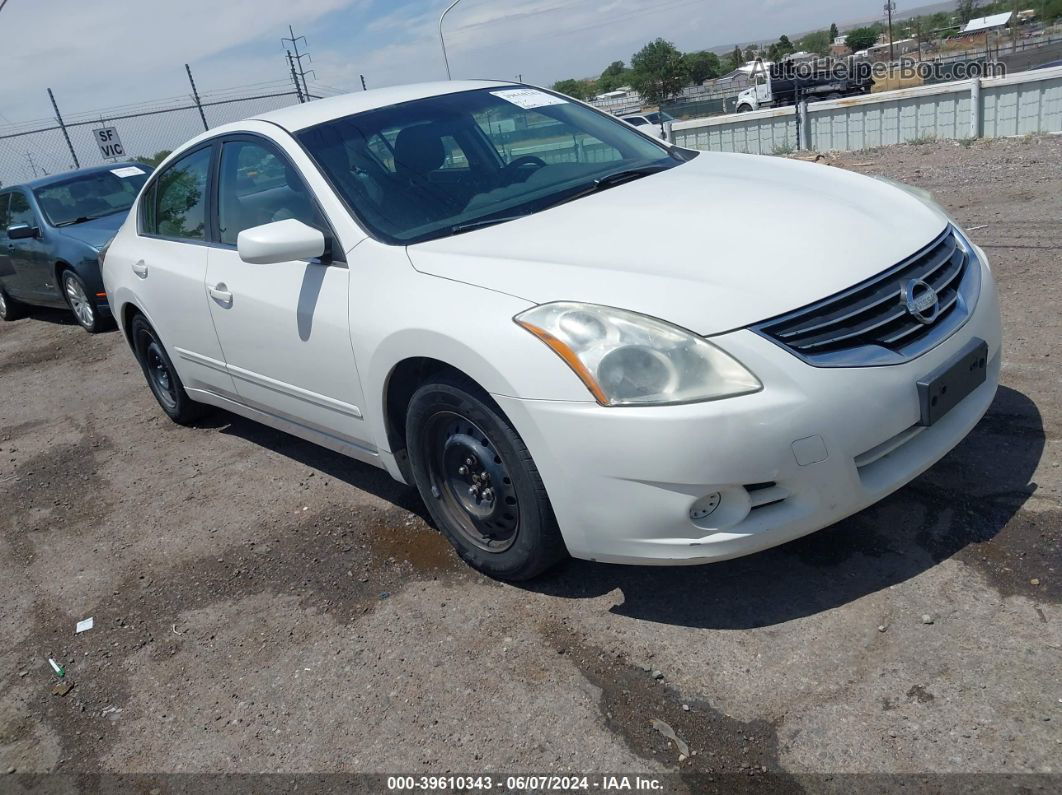 2011 Nissan Altima 2.5 S White vin: 1N4AL2AP8BC129873