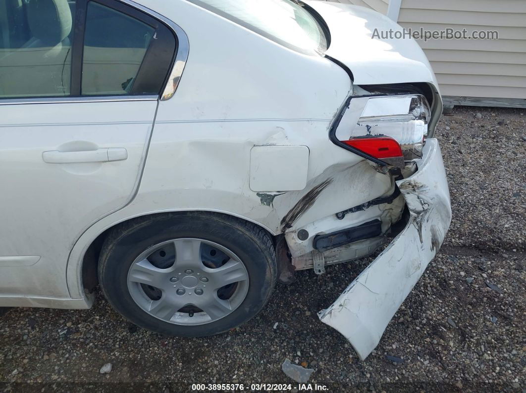 2011 Nissan Altima 2.5 S White vin: 1N4AL2AP8BC168687