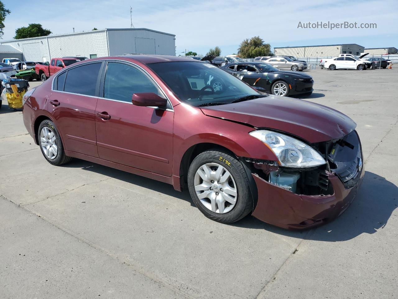 2011 Nissan Altima Base Бордовый vin: 1N4AL2AP8BN415842