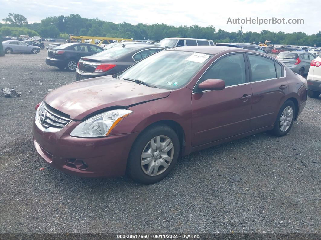 2011 Nissan Altima 2.5 S Burgundy vin: 1N4AL2AP8BN477869