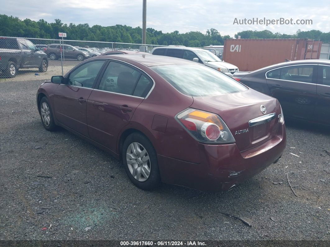 2011 Nissan Altima 2.5 S Burgundy vin: 1N4AL2AP8BN477869