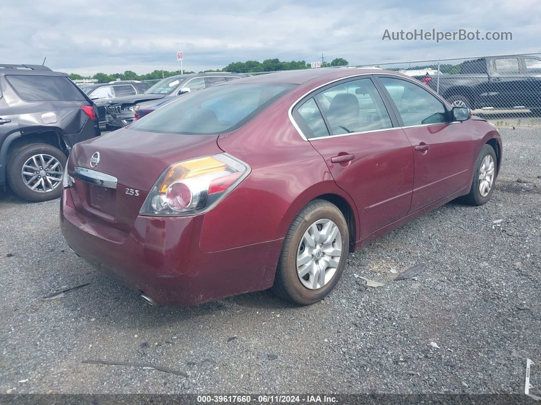 2011 Nissan Altima 2.5 S Burgundy vin: 1N4AL2AP8BN477869