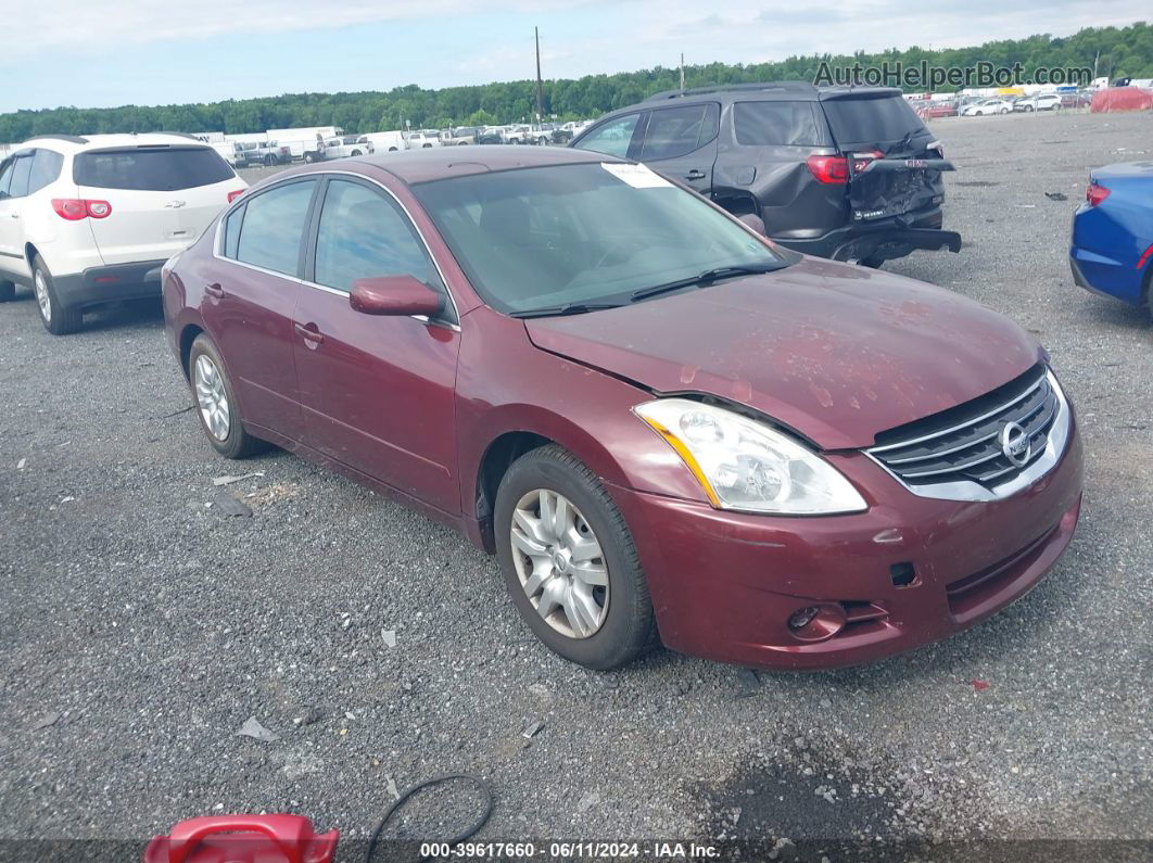 2011 Nissan Altima 2.5 S Burgundy vin: 1N4AL2AP8BN477869