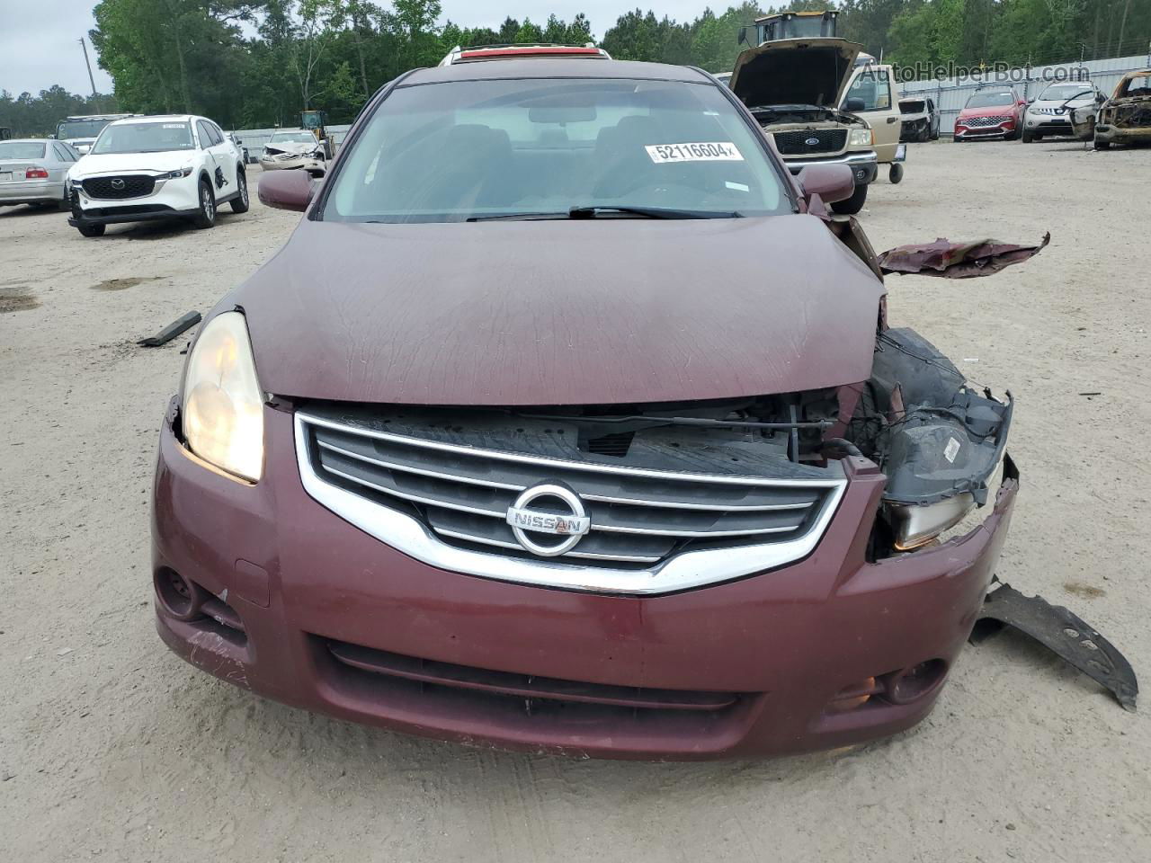 2011 Nissan Altima Base Burgundy vin: 1N4AL2AP9BN420855