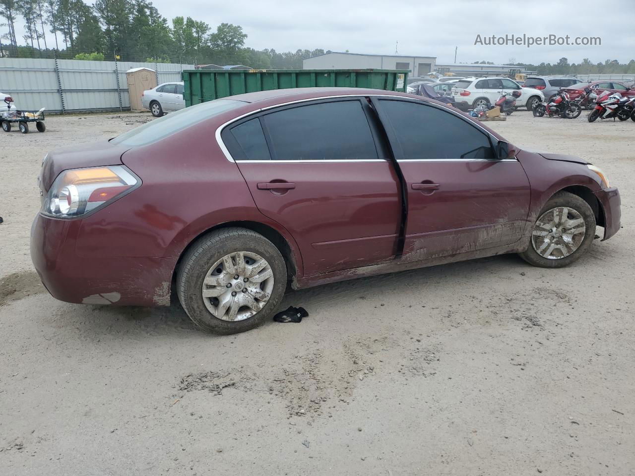 2011 Nissan Altima Base Burgundy vin: 1N4AL2AP9BN420855