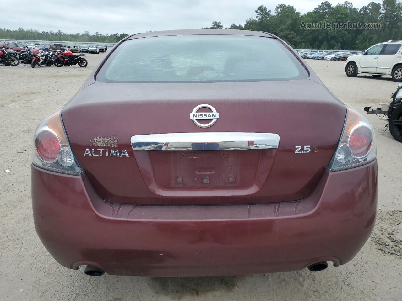 2011 Nissan Altima Base Burgundy vin: 1N4AL2AP9BN420855