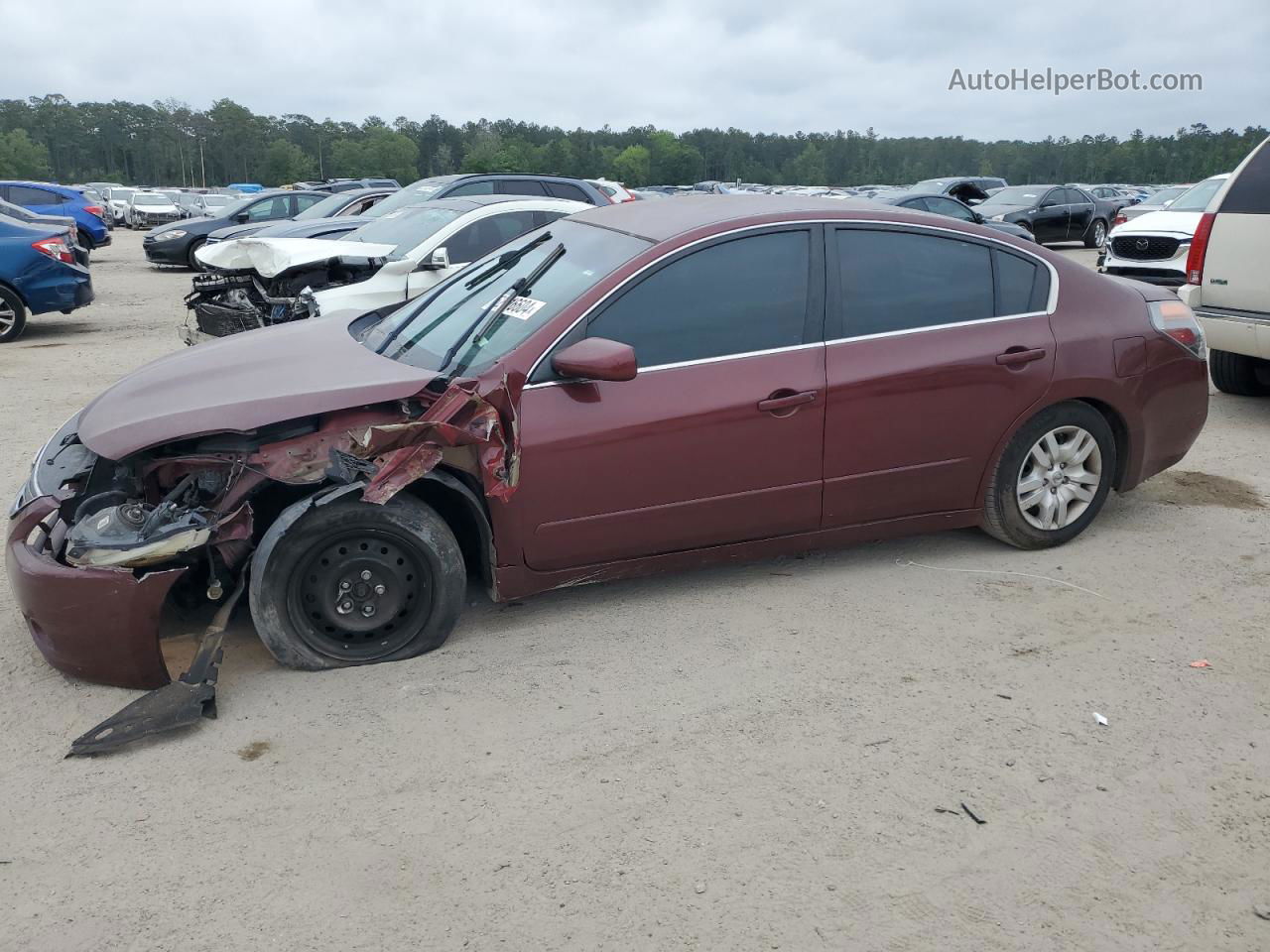 2011 Nissan Altima Base Burgundy vin: 1N4AL2AP9BN420855