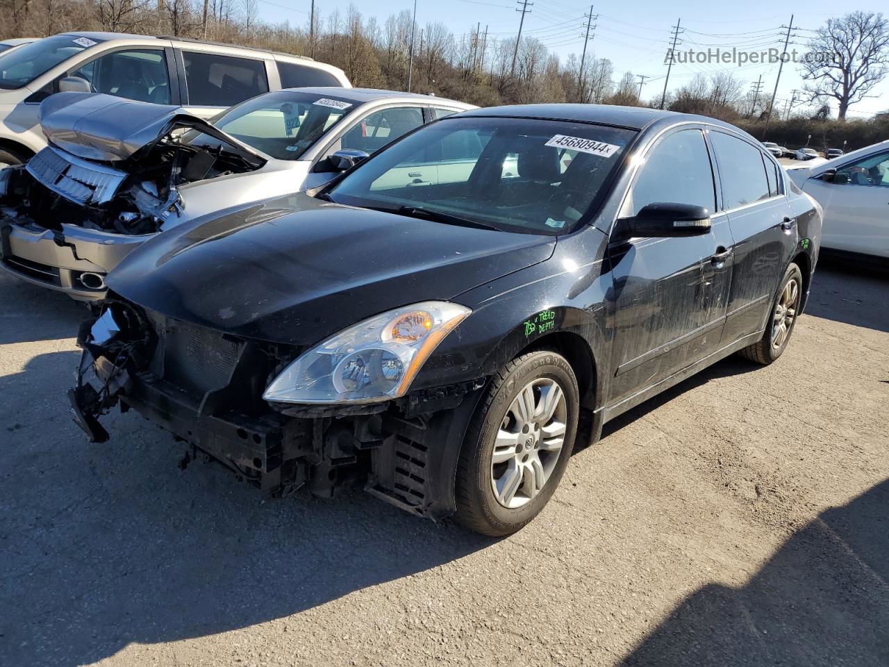 2011 Nissan Altima Base Black vin: 1N4AL2AP9BN437378