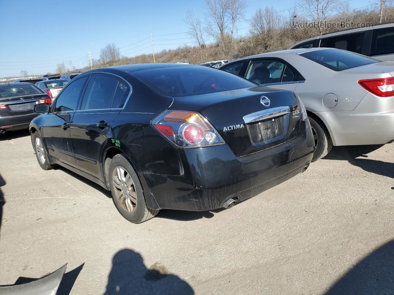 2011 Nissan Altima Base Black vin: 1N4AL2AP9BN437378