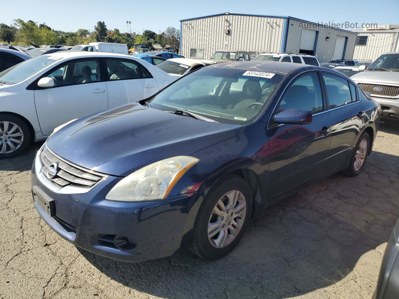 2011 Nissan Altima Base Blue vin: 1N4AL2AP9BN489450