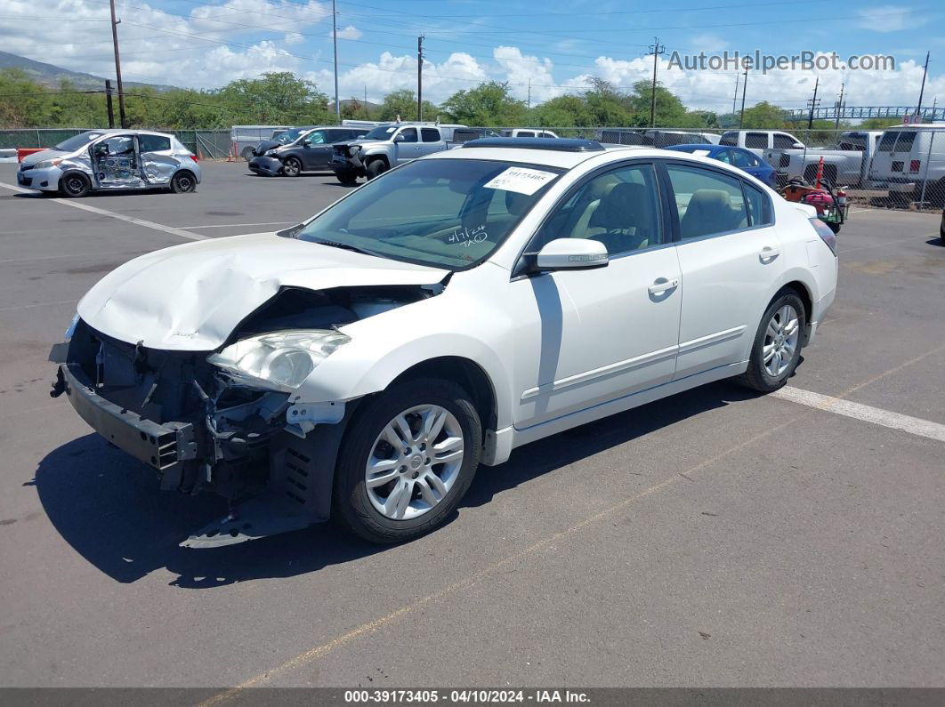 2011 Nissan Altima 2.5 S White vin: 1N4AL2AP9BN492557