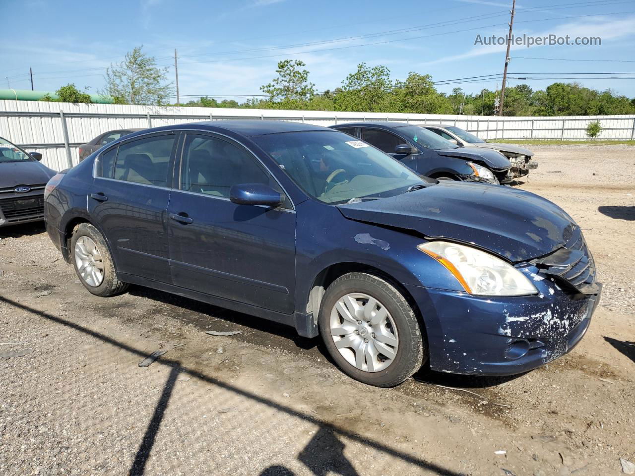 2011 Nissan Altima Base Синий vin: 1N4AL2APXBN470065