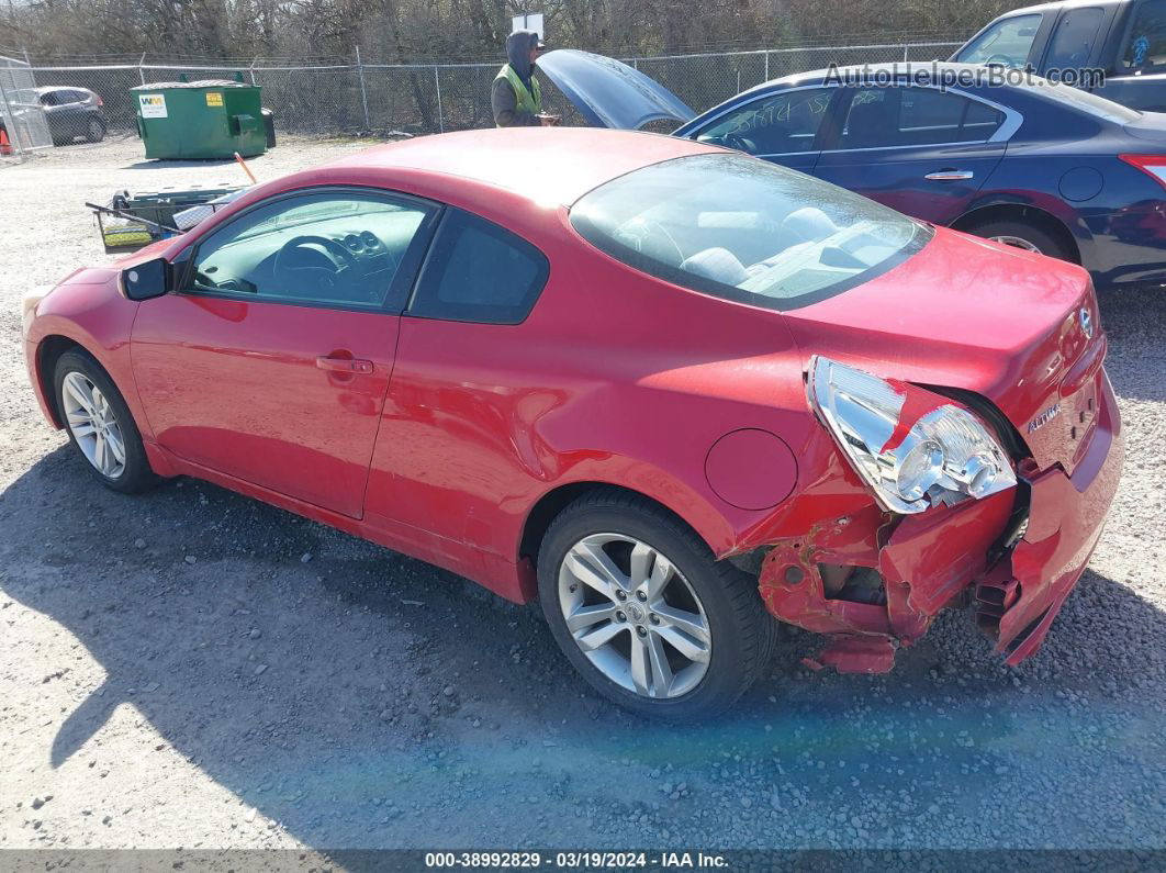 2011 Nissan Altima 2.5 S Red vin: 1N4AL2EP7BC154774