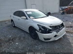 2014 Nissan Altima 2.5 S White vin: 1N4AL3AP0EC117355