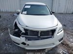 2014 Nissan Altima 2.5 S White vin: 1N4AL3AP0EC117355