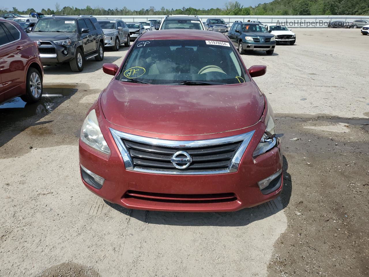 2014 Nissan Altima 2.5 Burgundy vin: 1N4AL3AP0EC177975