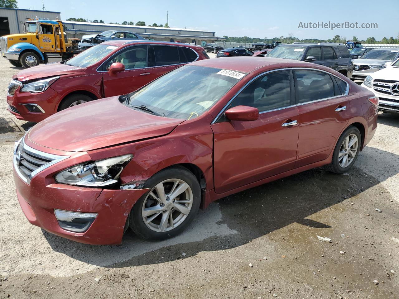 2014 Nissan Altima 2.5 Burgundy vin: 1N4AL3AP0EC177975