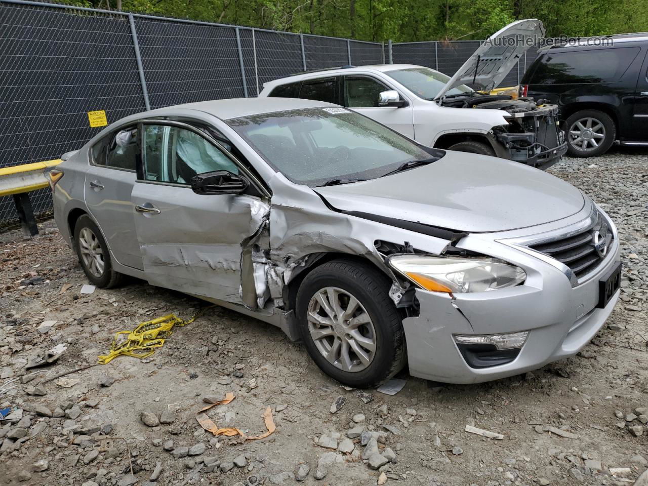 2014 Nissan Altima 2.5 Silver vin: 1N4AL3AP0EC189253