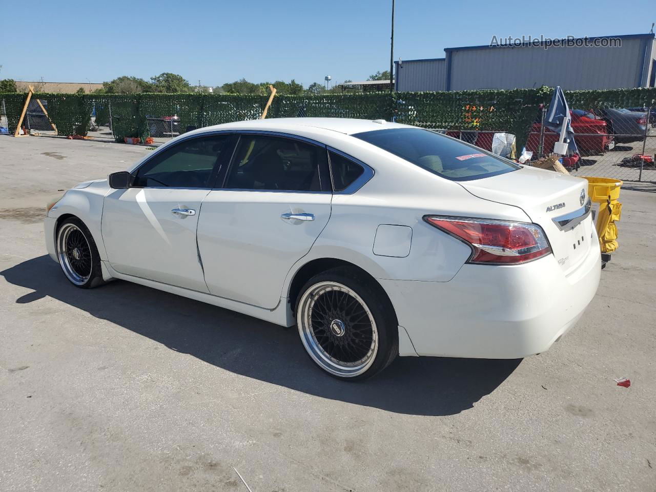 2014 Nissan Altima 2.5 White vin: 1N4AL3AP0EC192962