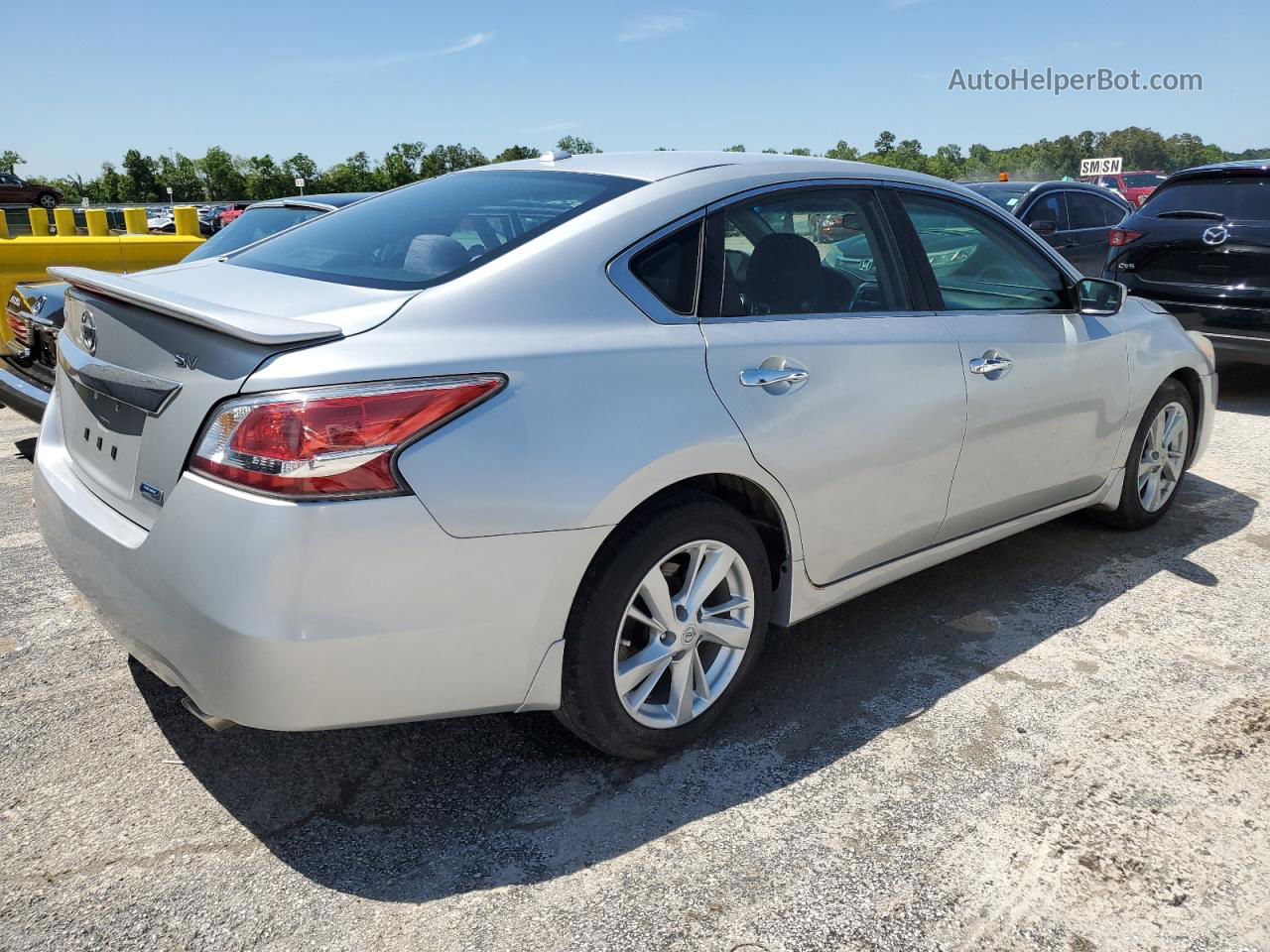 2014 Nissan Altima 2.5 Silver vin: 1N4AL3AP0EC264677