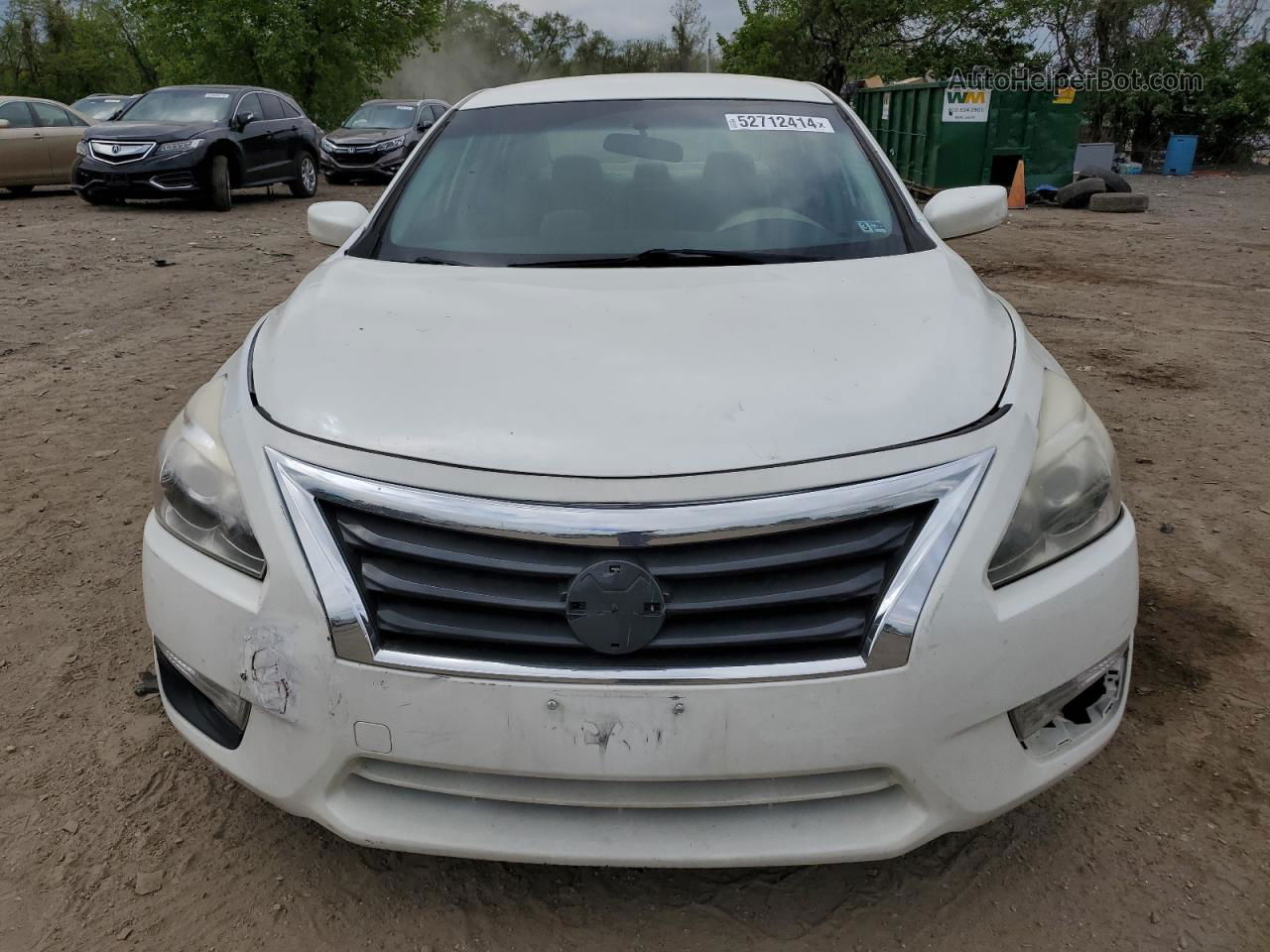 2014 Nissan Altima 2.5 Белый vin: 1N4AL3AP0EC265442