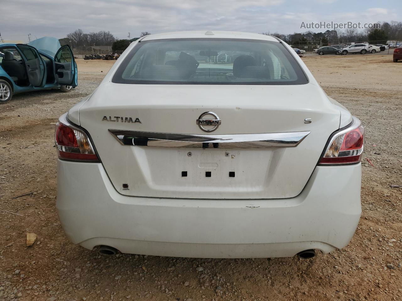 2014 Nissan Altima 2.5 White vin: 1N4AL3AP0EC277655