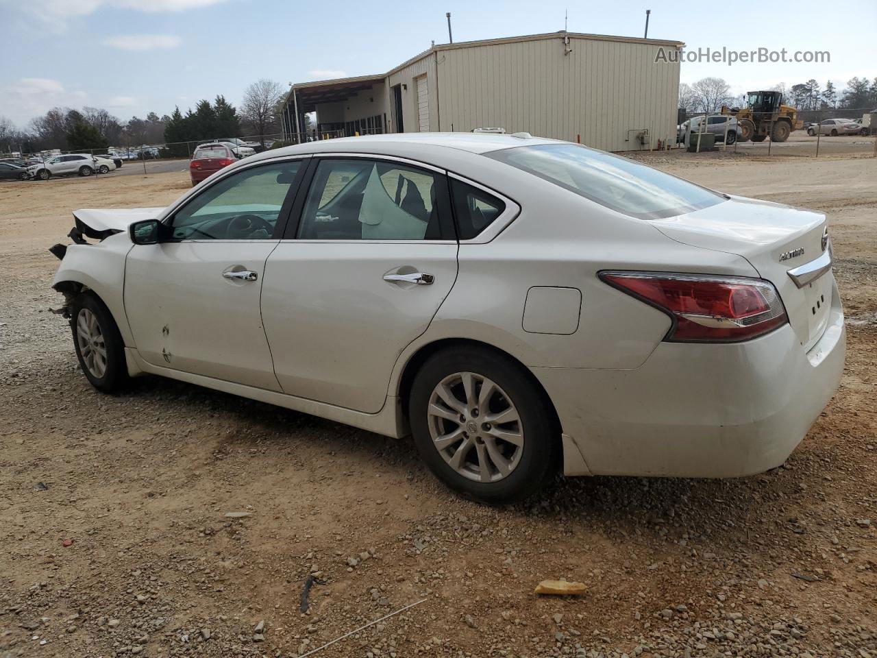 2014 Nissan Altima 2.5 White vin: 1N4AL3AP0EC277655