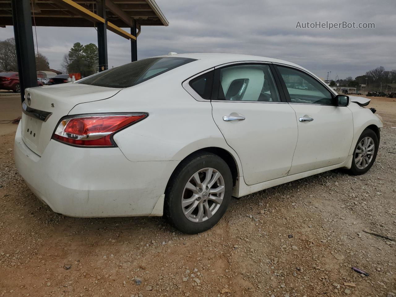 2014 Nissan Altima 2.5 White vin: 1N4AL3AP0EC277655