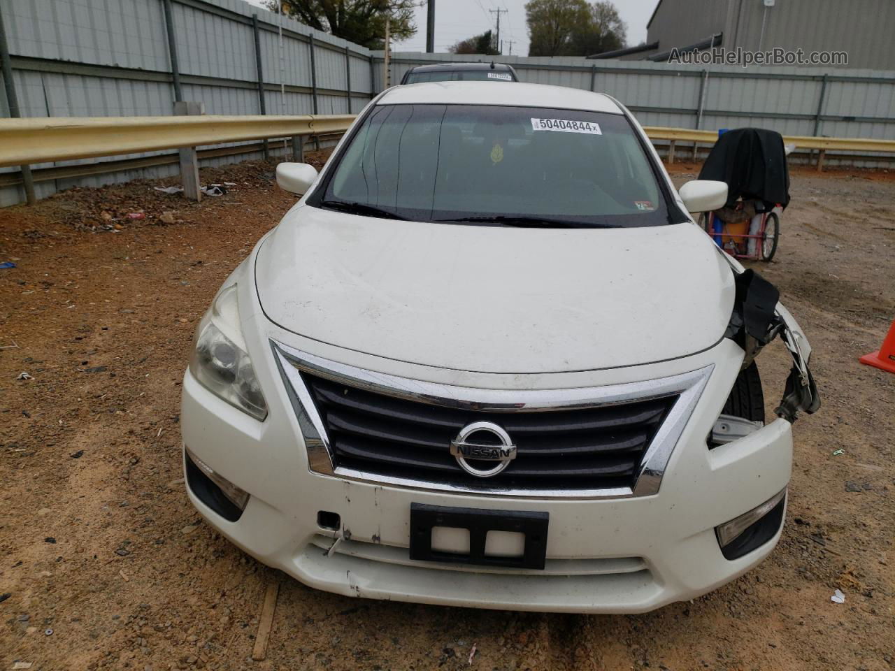 2014 Nissan Altima 2.5 White vin: 1N4AL3AP0EC417574