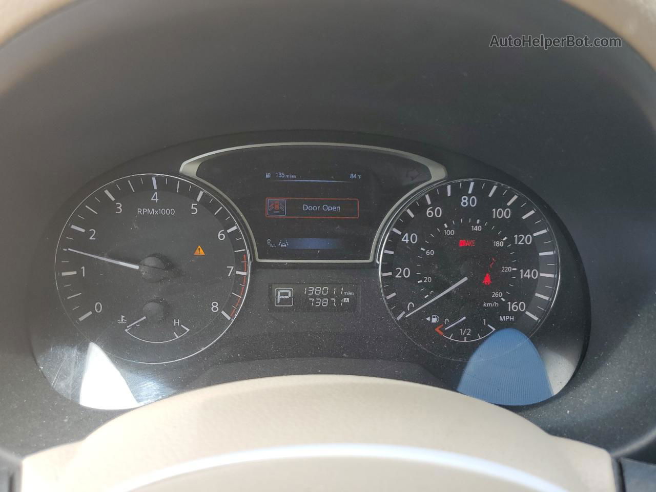 2014 Nissan Altima 2.5 Черный vin: 1N4AL3AP0EC428316