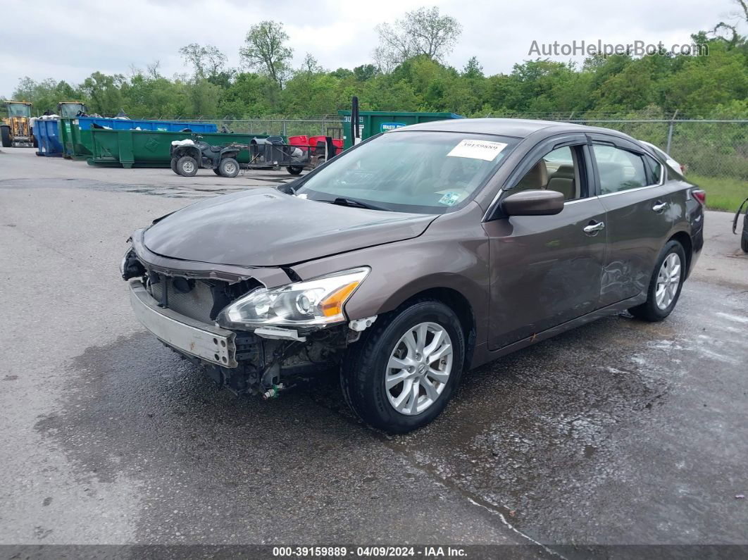 2014 Nissan Altima 2.5 S Brown vin: 1N4AL3AP0EN245910