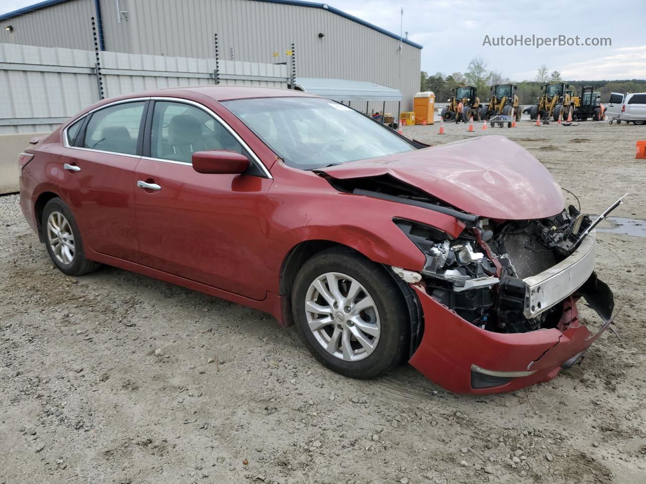 2015 Nissan Altima 2.5 Red vin: 1N4AL3AP0FC105515