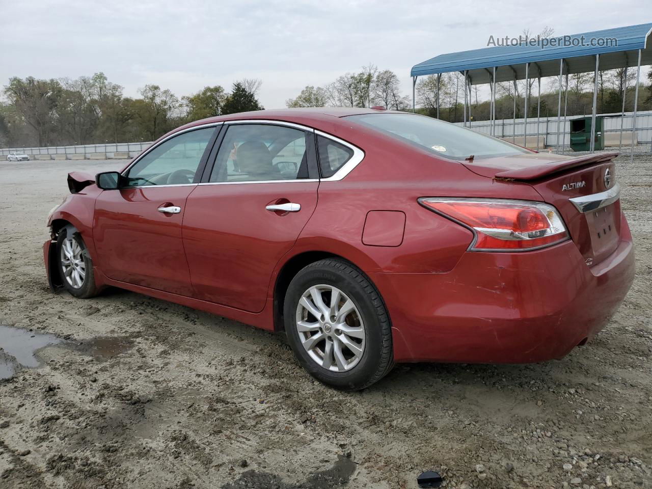 2015 Nissan Altima 2.5 Red vin: 1N4AL3AP0FC105515