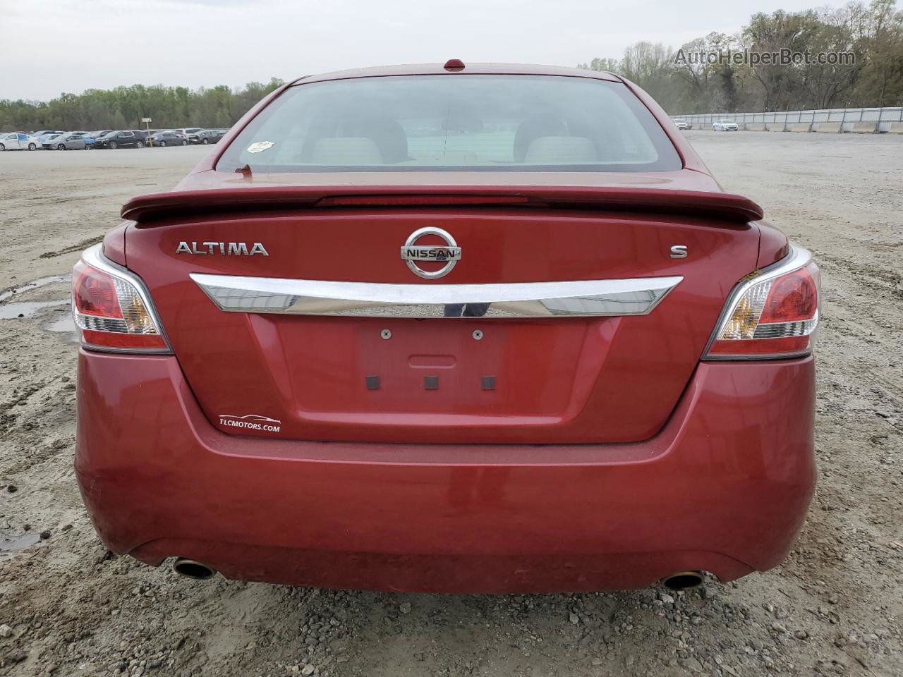 2015 Nissan Altima 2.5 Red vin: 1N4AL3AP0FC105515