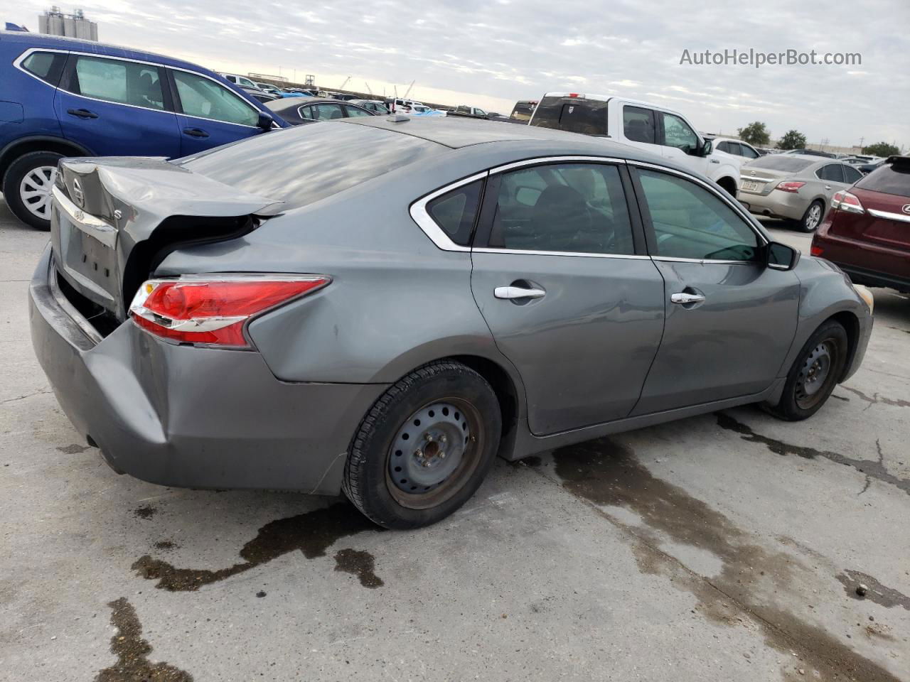 2015 Nissan Altima 2.5 Серый vin: 1N4AL3AP0FC107815