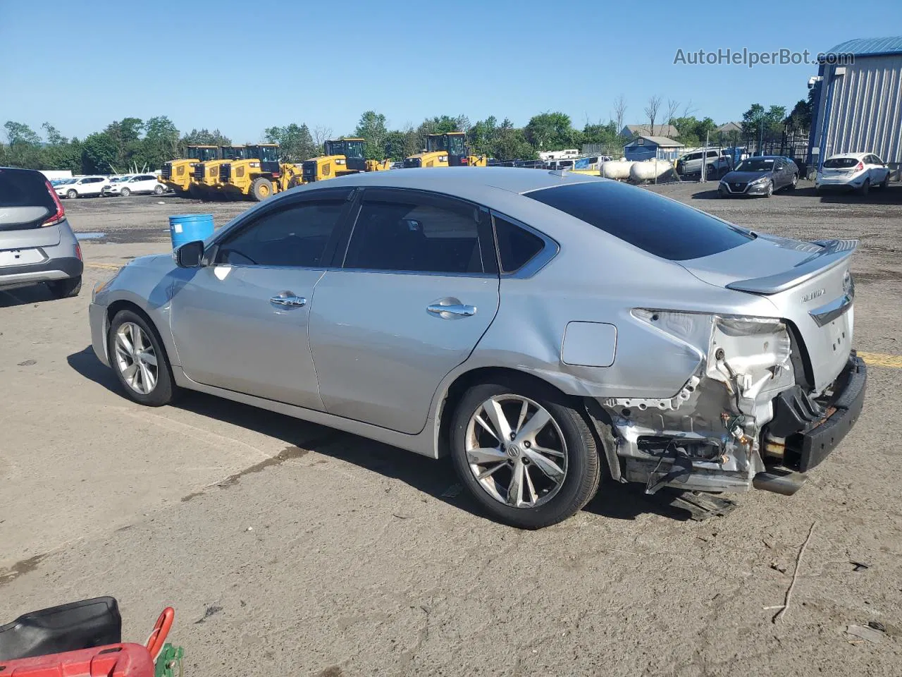 2015 Nissan Altima 2.5 Silver vin: 1N4AL3AP0FC113758