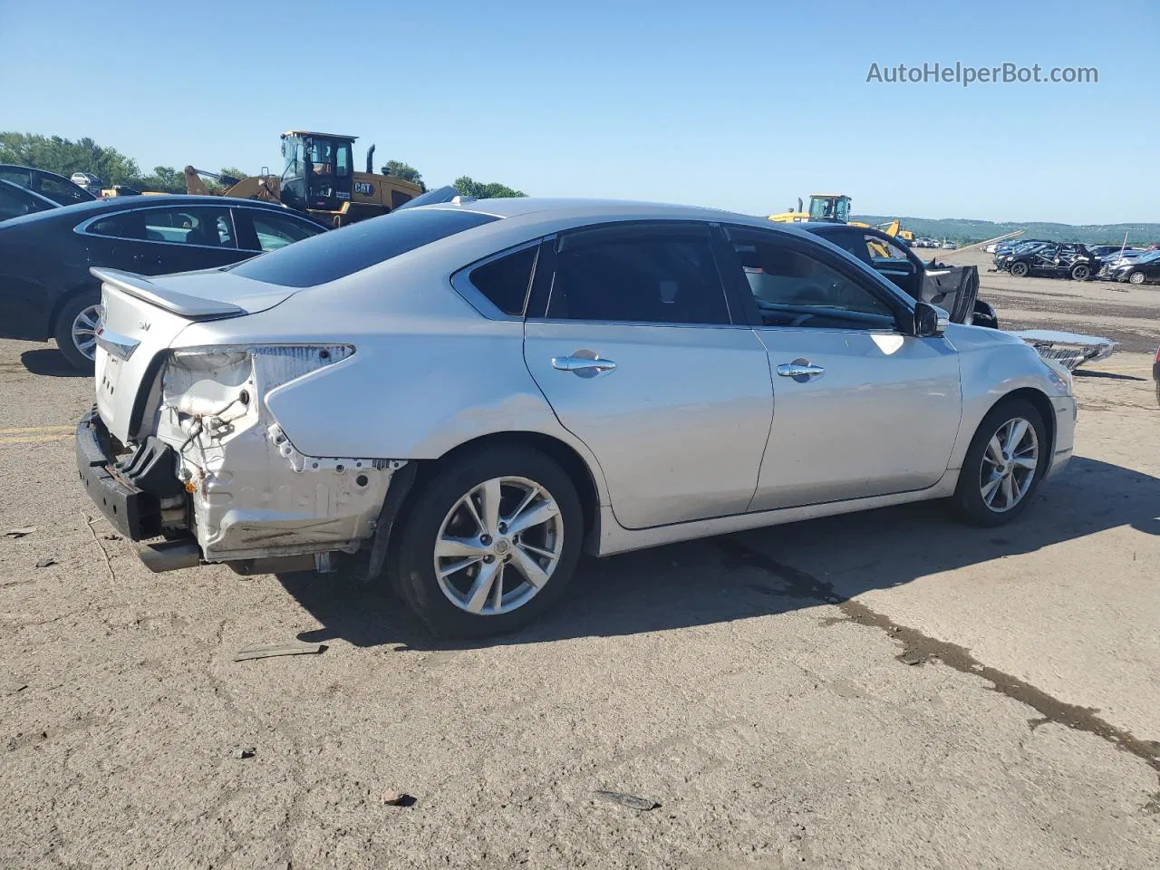 2015 Nissan Altima 2.5 Silver vin: 1N4AL3AP0FC113758