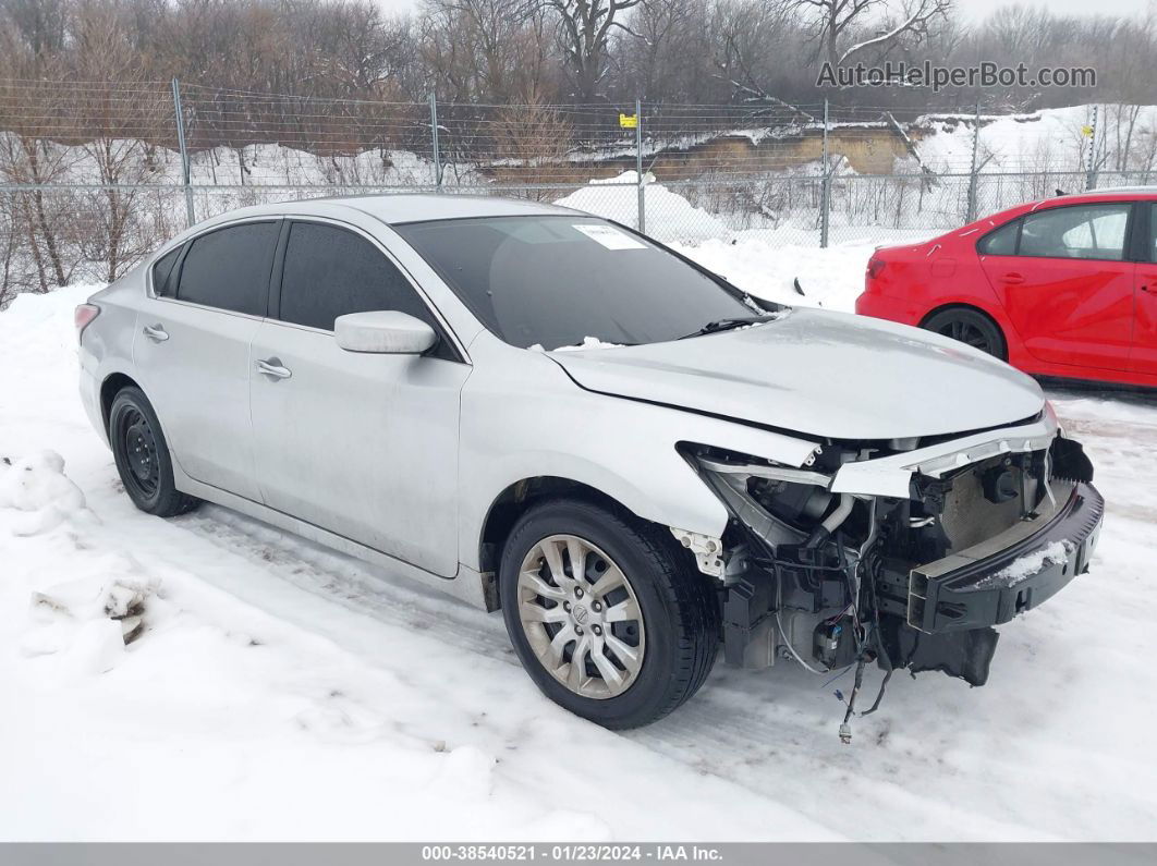 2015 Nissan Altima 2.5 S Silver vin: 1N4AL3AP0FC127322