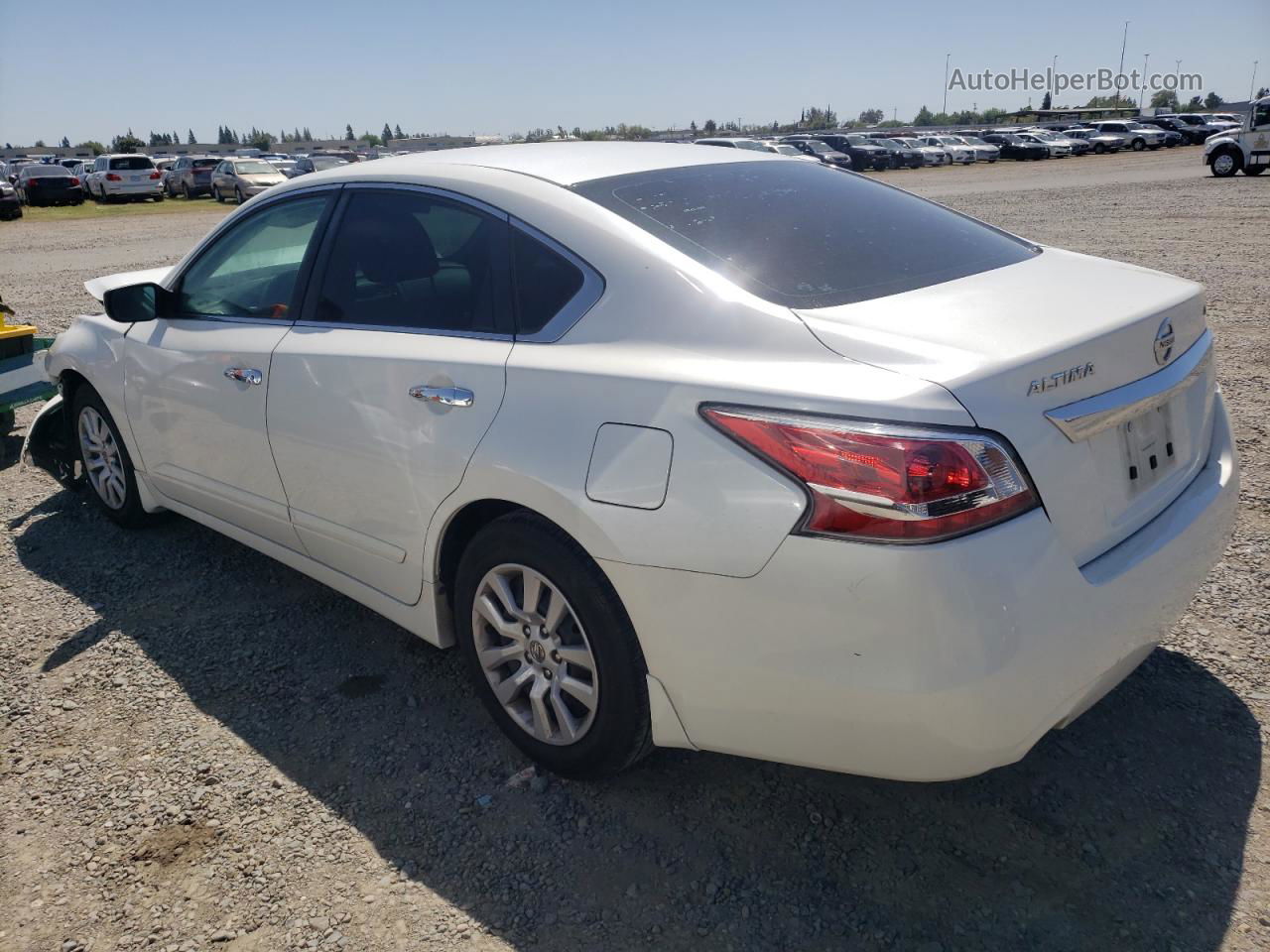 2015 Nissan Altima 2.5 White vin: 1N4AL3AP0FC132911