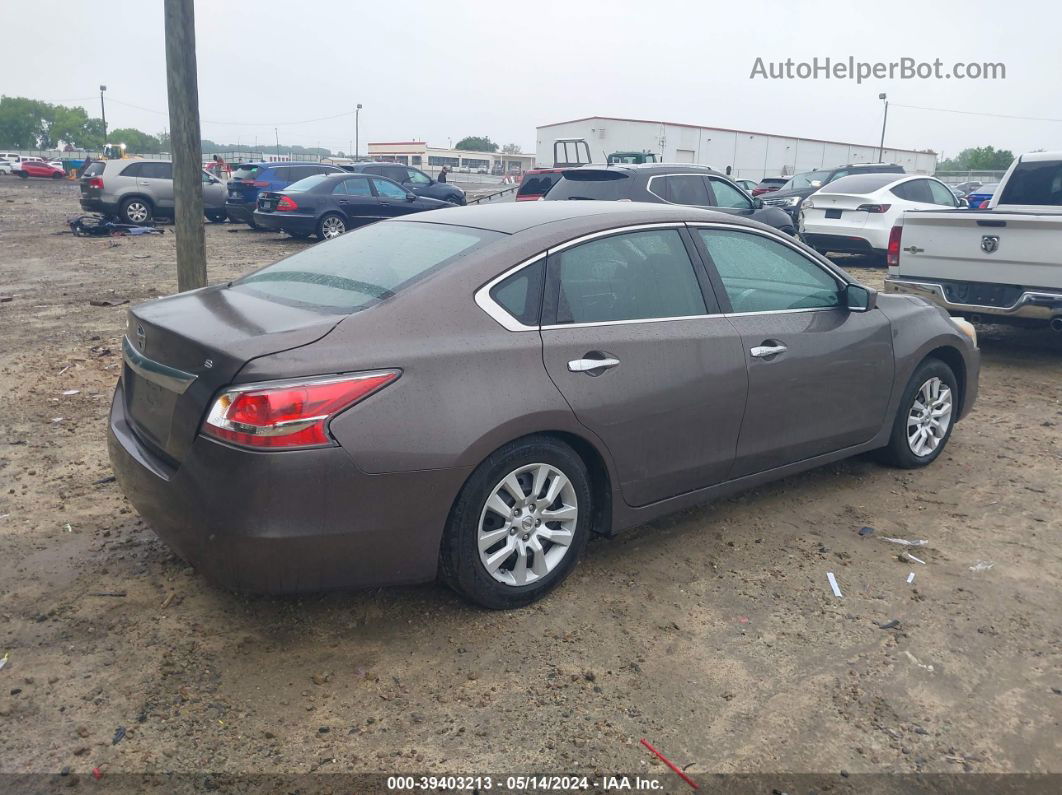 2015 Nissan Altima 2.5 S Brown vin: 1N4AL3AP0FC140989